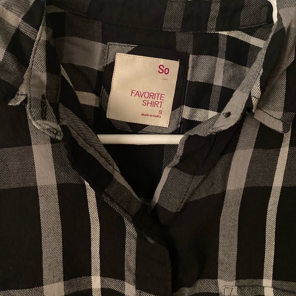 Flannel top - Picture 2 of 3